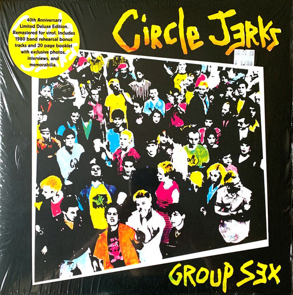 Circle Jerks : Group Sex (LP, Album, Dlx, Ltd, RE, RM)