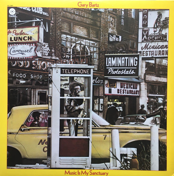 Gary Bartz : Music Is My Sanctuary (LP, Album, Jac)