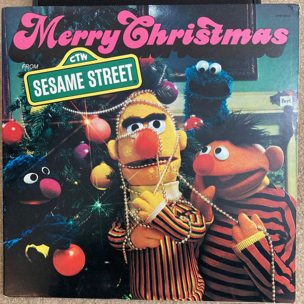 Sesame Street : Merry Christmas From Sesame Street (LP, Album, Club, RE, Gat)