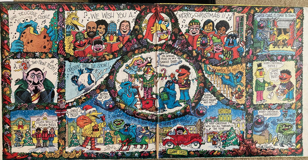 Sesame Street : Merry Christmas From Sesame Street (LP, Album, Club, RE, Gat)