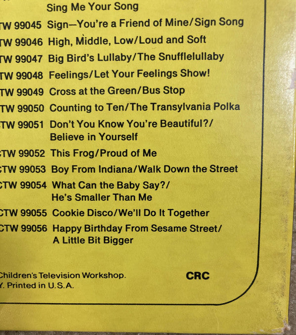 Sesame Street : Merry Christmas From Sesame Street (LP, Album, Club, RE, Gat)