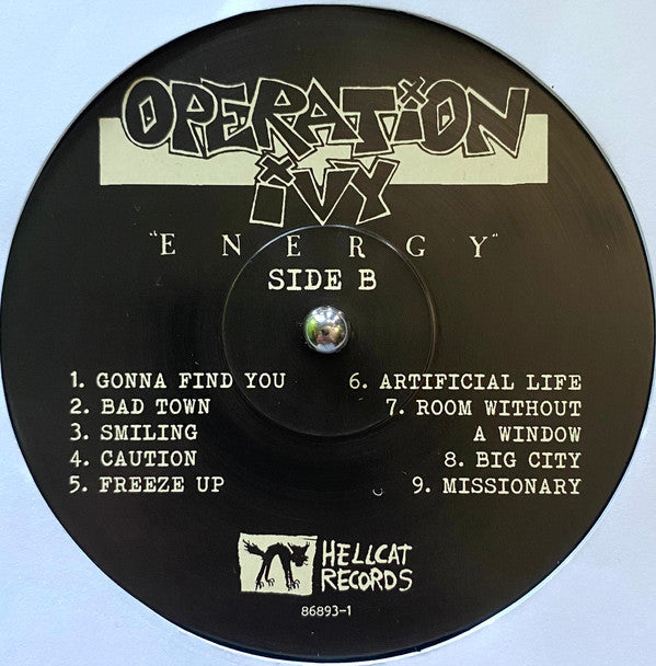 Operation Ivy : Energy (LP, Album, RE)