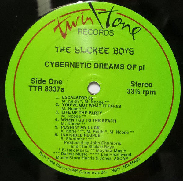 The Slickee Boys : Cybernetic Dreams Of Pi (LP, Album)