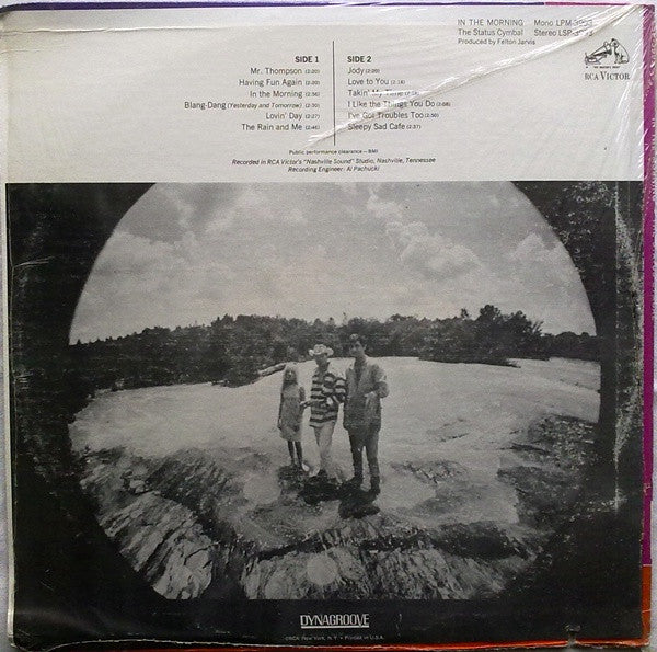The Status Cymbal : In The Morning (LP, Album)