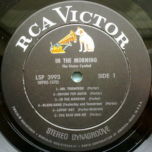 The Status Cymbal : In The Morning (LP, Album)