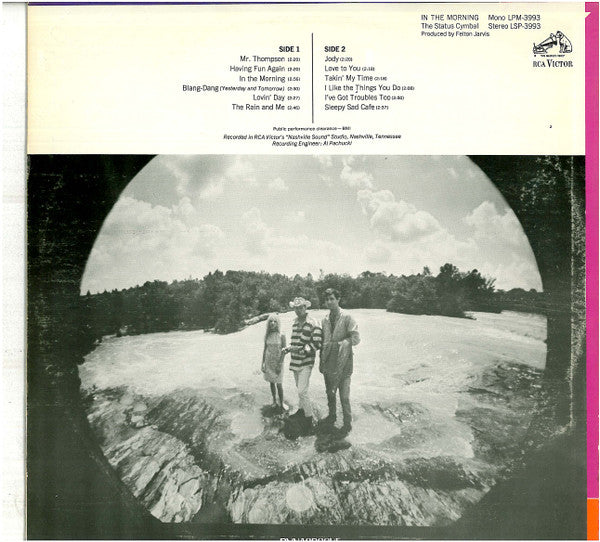 The Status Cymbal : In The Morning (LP, Album)