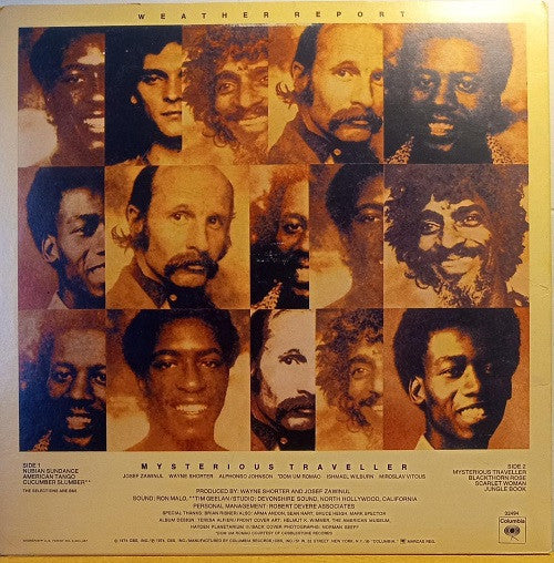 Weather Report : Mysterious Traveller (LP, Album)