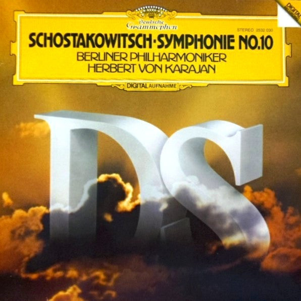 Schostakowitsch*, Berliner Philharmoniker, Herbert von Karajan : Symphonie No. 10 (LP)