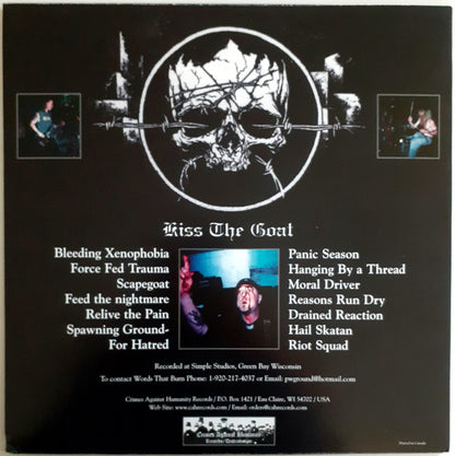 Words That Burn : Spawning Ground For Hatred (LP)