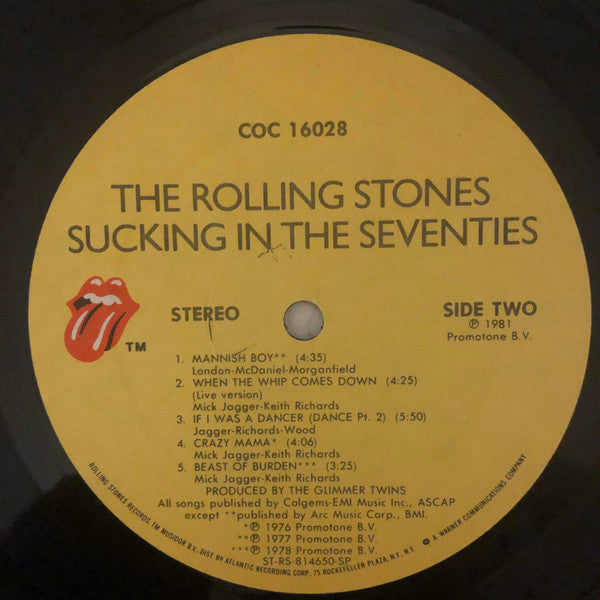 The Rolling Stones : Sucking In The Seventies (LP, Comp, Spe)