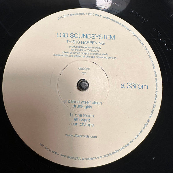 LCD Soundsystem : This Is Happening (2xLP, Album, RE)