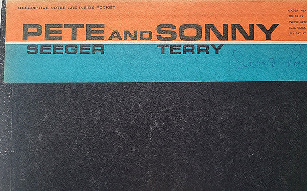 Pete Seeger And Sonny Terry : Pete Seeger And Sonny Terry (LP, Mono, RP)