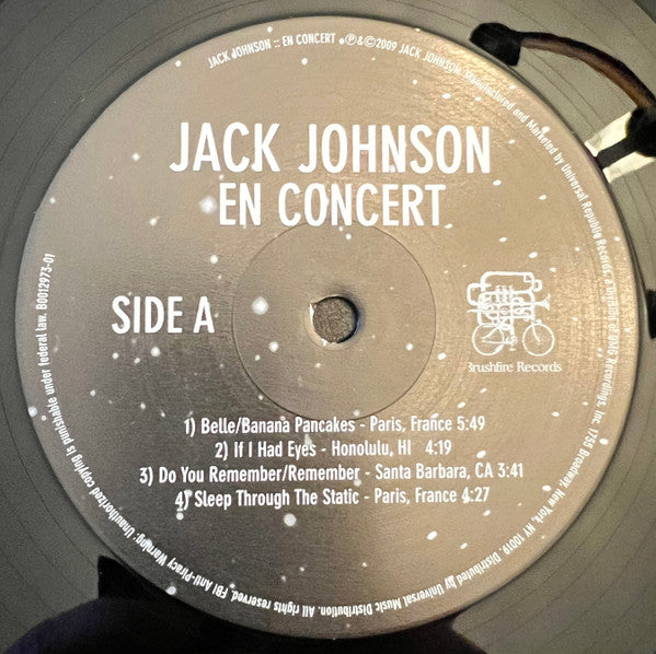 Jack Johnson : En Concert (2xLP, Album, RE)