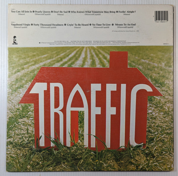 Traffic : Traffic (LP, Album, RE, Gat)