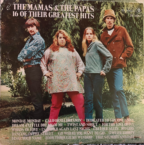 The Mamas & The Papas : 16 Of Their Greatest Hits (LP, Comp, RP, Tru)