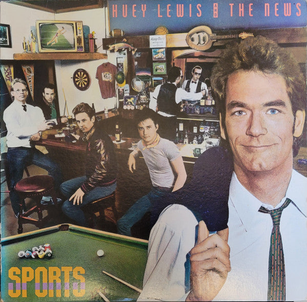 Huey Lewis And The News* : Sports (LP, Album, Pit)