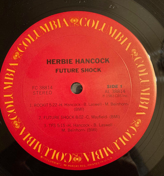 Herbie Hancock : Future Shock (LP, Album, Car)