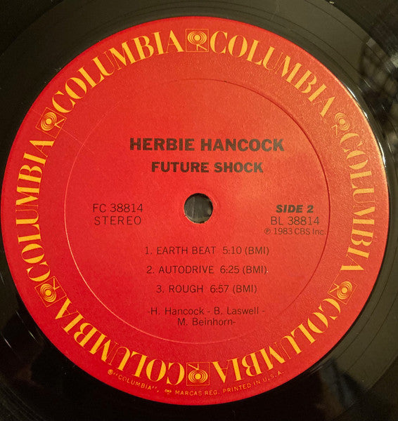 Herbie Hancock : Future Shock (LP, Album, Car)