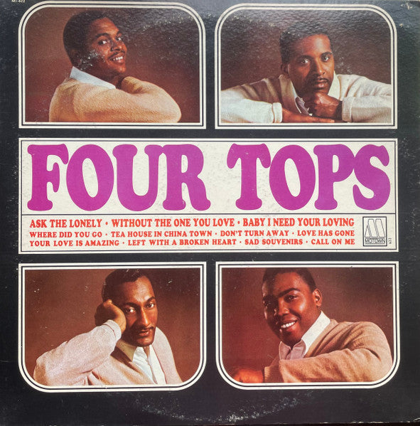 Four Tops : Four Tops (LP, Album, Mono, Roc)