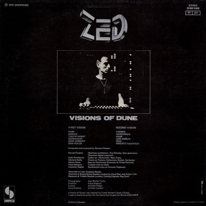 Zed (5) : Visions Of Dune (LP, Album)