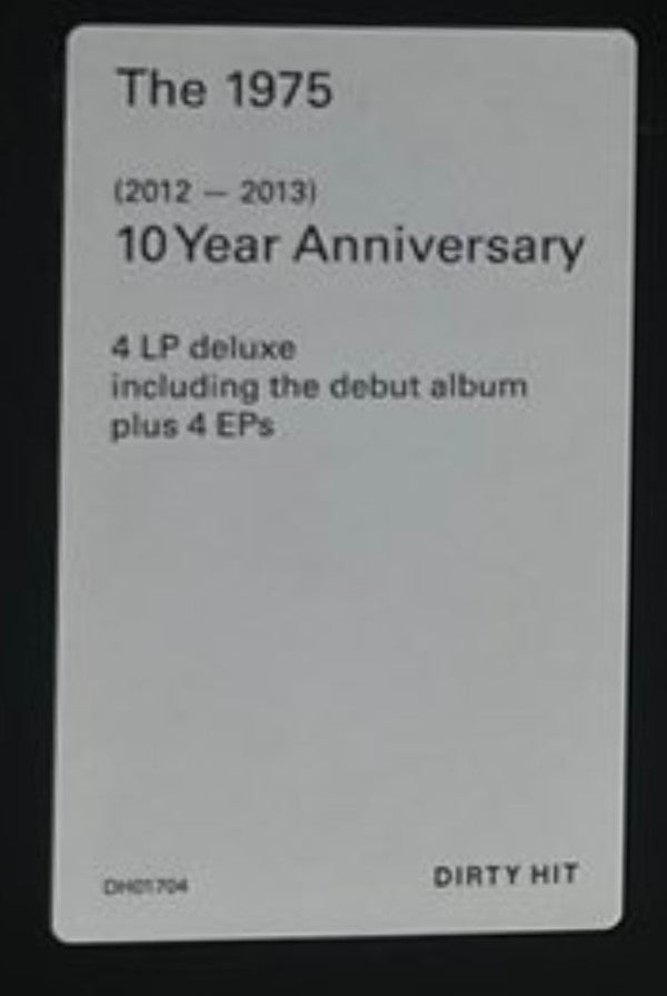 The 1975 : 10 Year Anniversary (2012 - 2013) (4xLP, Comp, Dlx, Ltd)