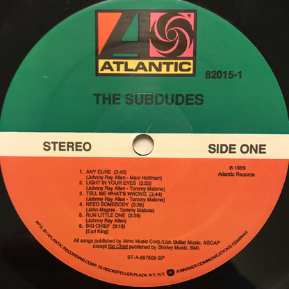 The Subdudes : The Subdudes (LP)