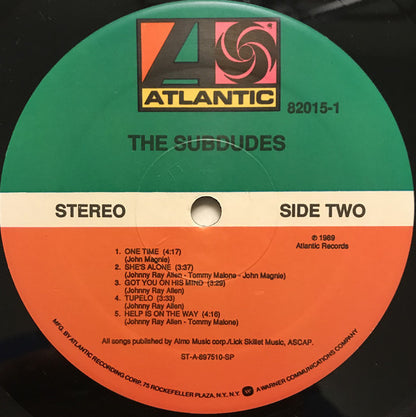 The Subdudes : The Subdudes (LP)