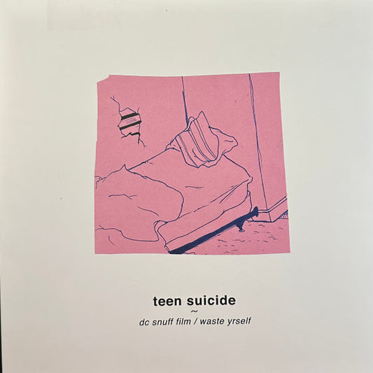 Teen Suicide : DC Snuff Film / Waste Yrself (LP, Comp, RP, Blu)