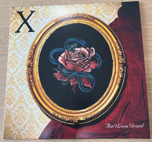 X (5) : Ain't Love Grand (LP, Album, RE, Gol)