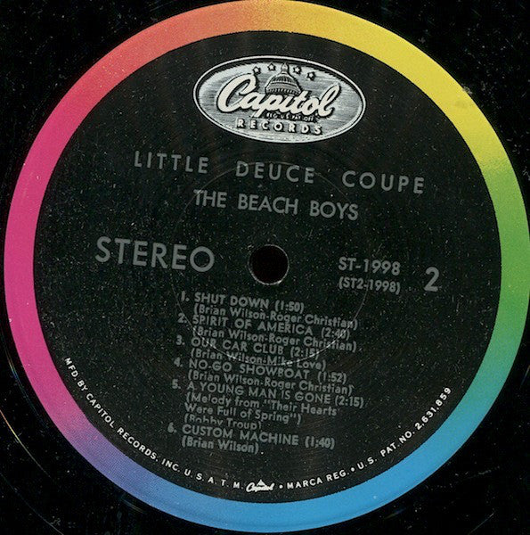 The Beach Boys : Little Deuce Coupe (LP, Album)