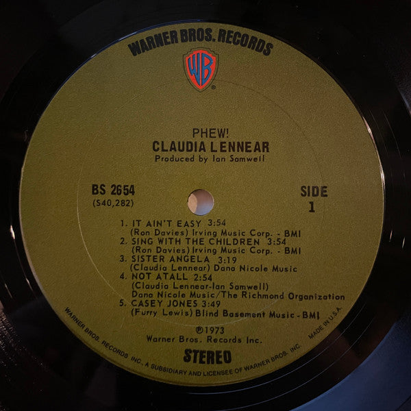 Claudia Lennear : Phew! (LP, Album, Pit)