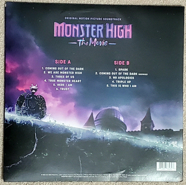 Monster High : Monster High The Movie (Original Motion Picture Soundtrack) (LP, Ltd,  Fr)