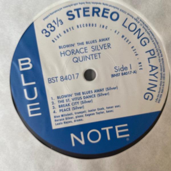 The Horace Silver Quintet & Trio* : Blowin' The Blues Away (LP, Album, RE, 180)