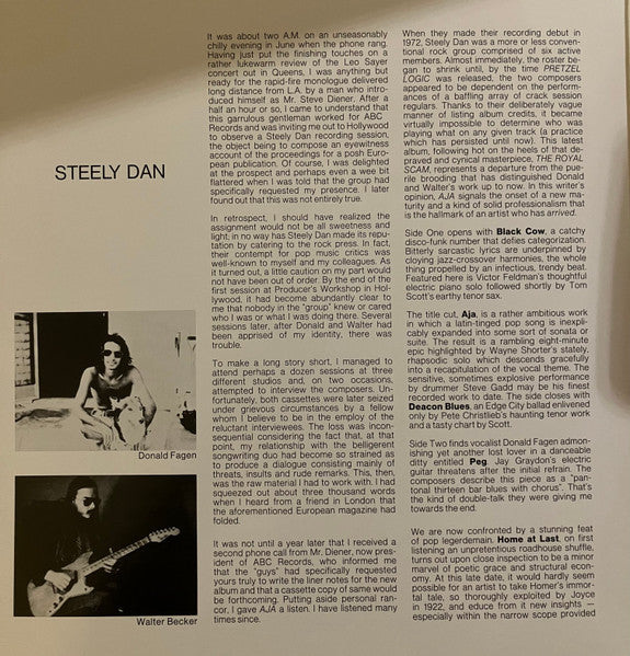 Steely Dan : Aja (LP, Album, RE, RM, Gat)