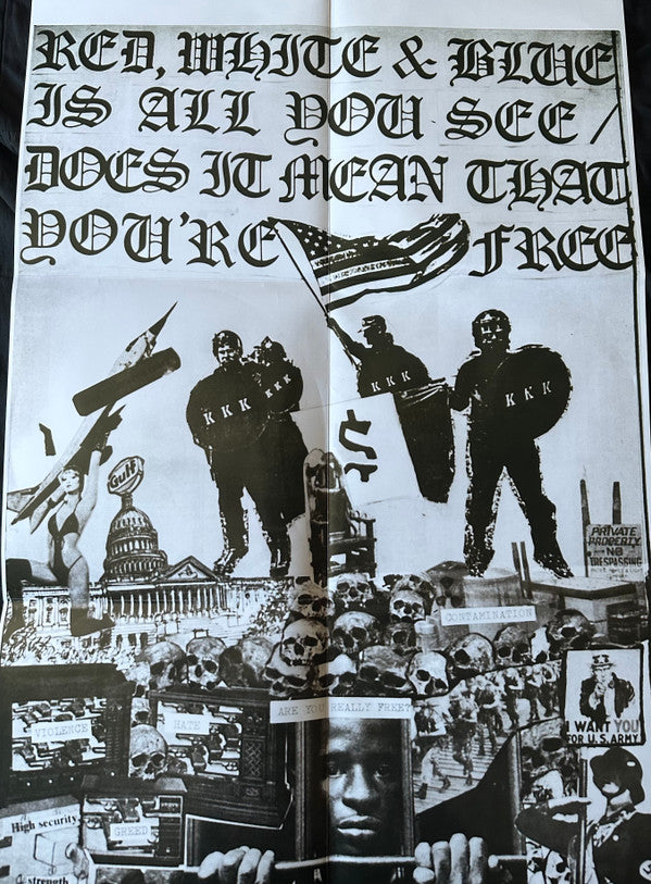 Reagan Youth : Youth Anthems For The New Order (LP, Ltd, RE, Bla)