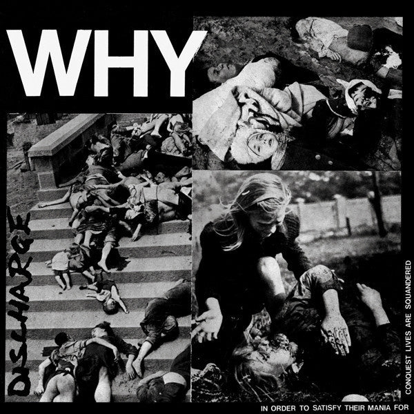 Discharge : Why (12", MiniAlbum, RE, Red)