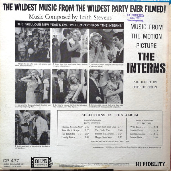 Leith Stevens : The Interns (LP, Promo)