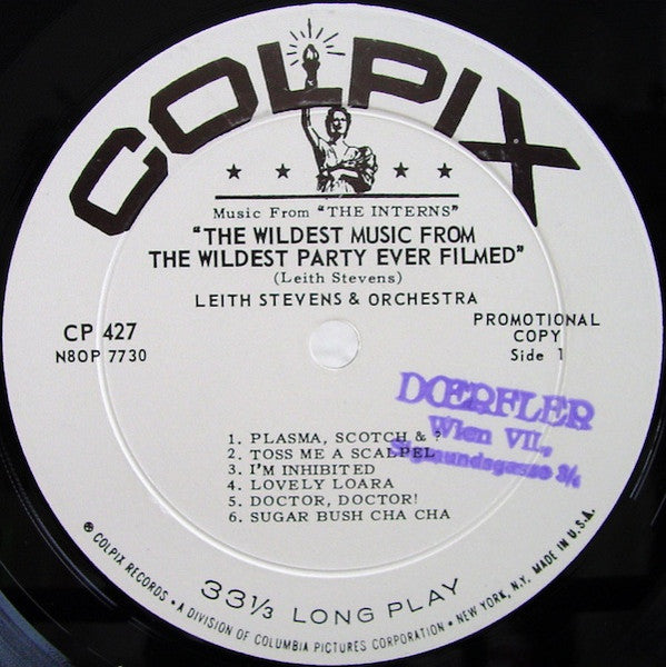 Leith Stevens : The Interns (LP, Promo)