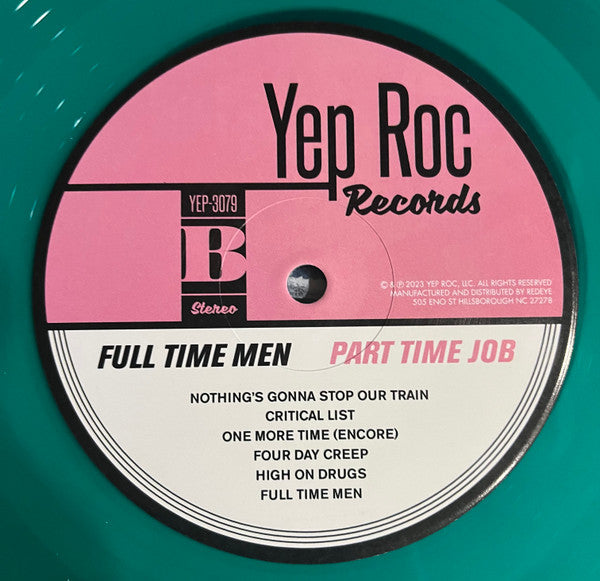 Full Time Men : Part Time Job (LP, Comp, RM, Gre)