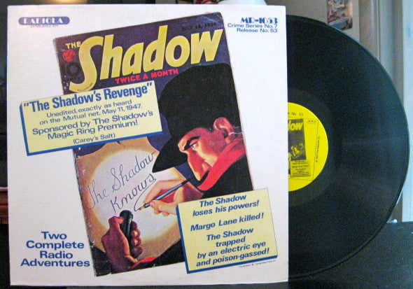 The Shadow Radio Program, Bret Morrison, Bill Johnstone : The Shadow (LP, Comp)