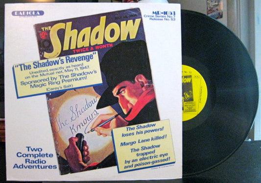 The Shadow Radio Program, Bret Morrison, Bill Johnstone : The Shadow (LP, Comp)