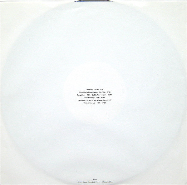 New Order : Substance (2xLP, Comp, Spe)