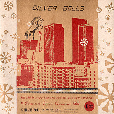 R.E.M. : 1993 Happy Holiday Hoedown Single (7", Single, Num, Red)