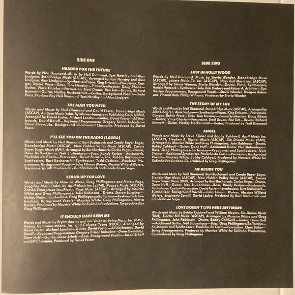 Neil Diamond = ニール・ダイアモンド* : Headed For The Future  = フォー・ザ・フューチャ– (LP, Album)