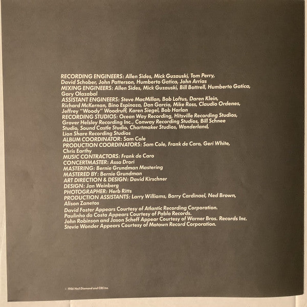 Neil Diamond = ニール・ダイアモンド* : Headed For The Future  = フォー・ザ・フューチャ– (LP, Album)