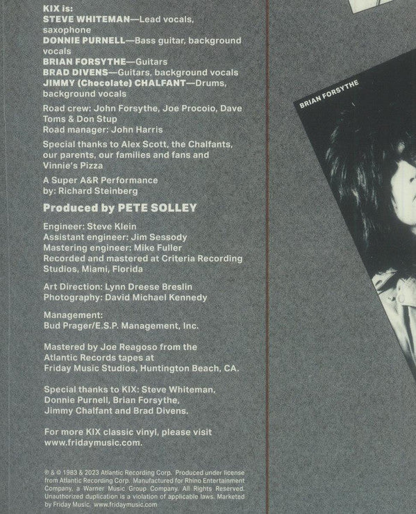 Kix (3) : Cool Kids (LP, Album, RSD, RE, Met)