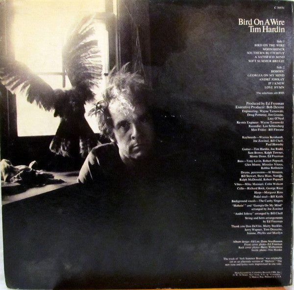 Tim Hardin : Bird On A Wire (LP, Album)
