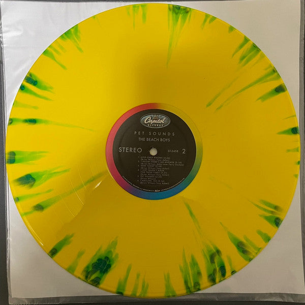 The Beach Boys : Pet Sounds (LP, Album, Ltd, Num, RE, Yel)
