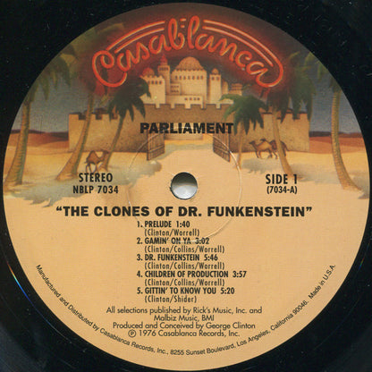 Parliament : The Clones Of Dr. Funkenstein (LP, Album, RE, 180)