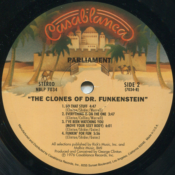 Parliament : The Clones Of Dr. Funkenstein (LP, Album, RE, 180)